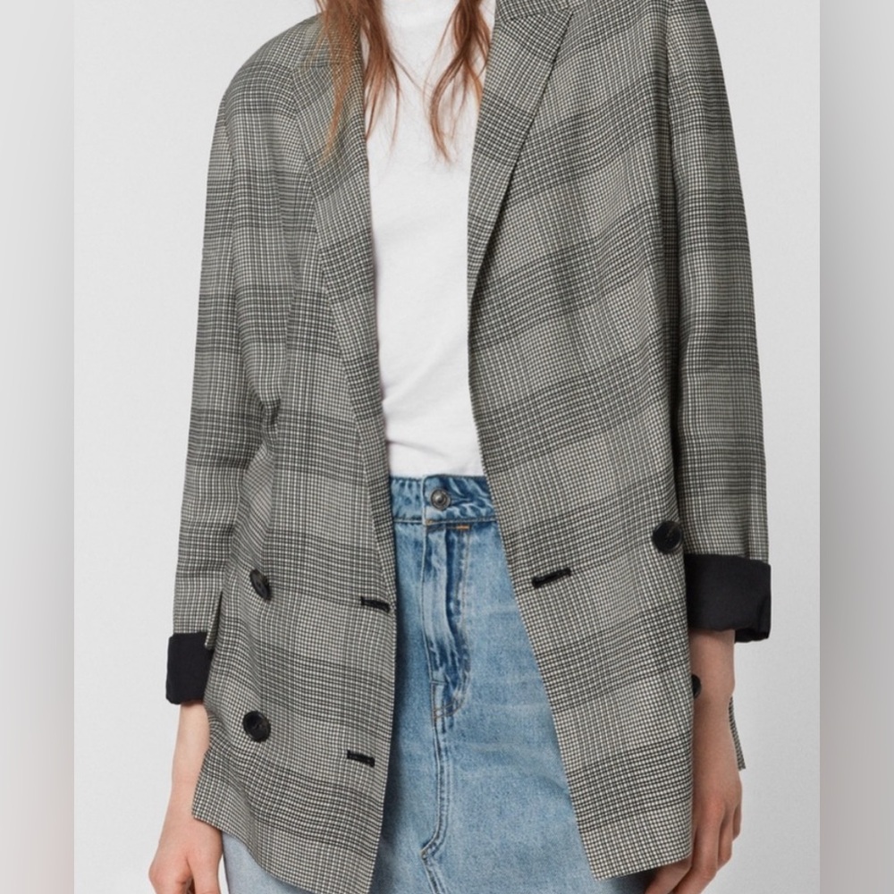 AllSaints Helei Sera Oversized Blazer size US 6
